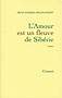 L'Amour est un fleuve de siberie - Jean-Pierre Milovanoff - Editions Grasset 2009